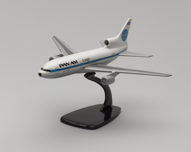 Image: model airplane: Pan American World Airways Cargo, Lockheed L-1011-500 TriStar Clipper Eagle