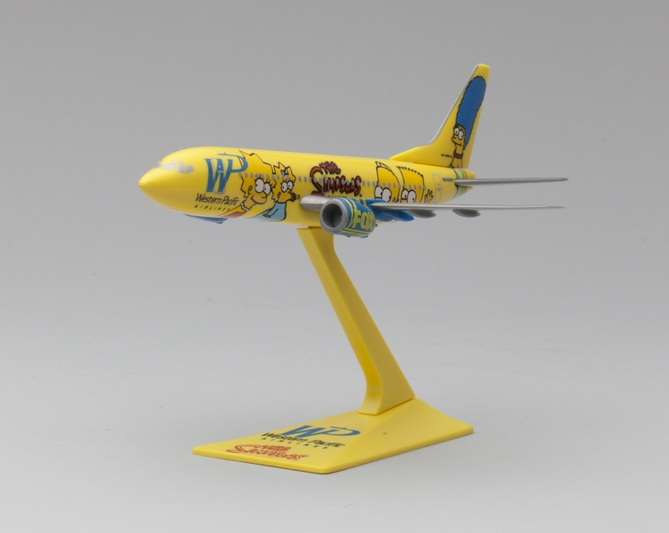 Image: model airplane: Western Pacific Airlines, Boeing 737-300