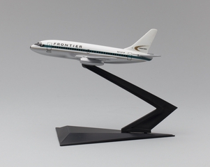 Image: model airplane: Frontier Airlines, Boeing 737-200