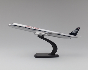 Image: model airplane: Flying Tiger Line, Douglas DC-8