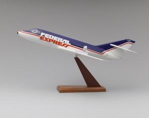 Image: model airplane: Federal Express, Dassault Mystere-Falcon 20