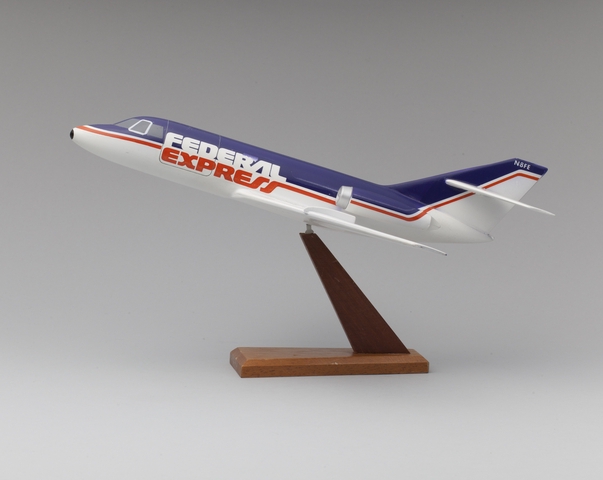 Model airplane: Federal Express, Dassault Mystere-Falcon 20