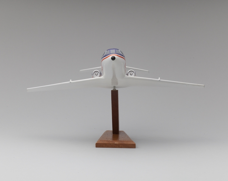 Image: model airplane: Federal Express, Dassault Mystere-Falcon 20