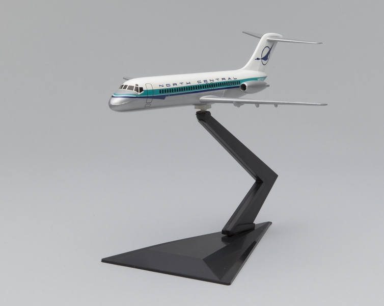 Image: model airplane: North Central Airlines, Douglas DC-9-30