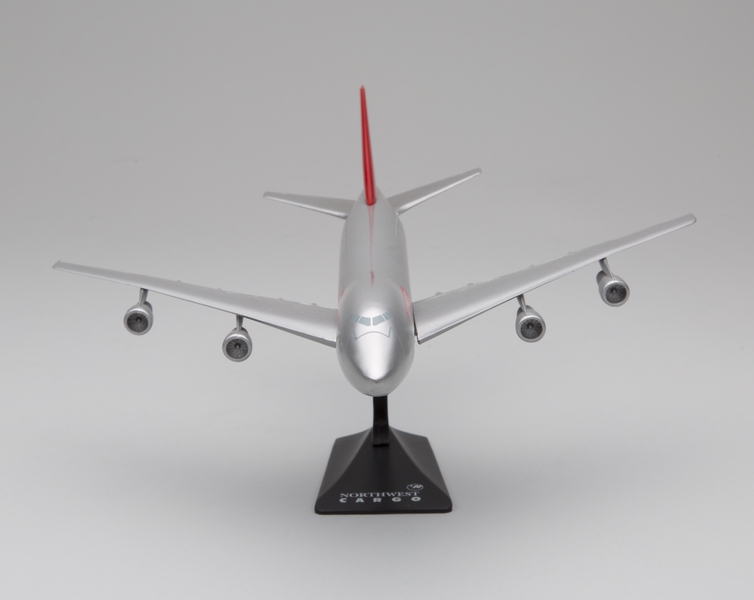 Image: model airplane: Northwest Airlines Cargo, Boeing 747-200F