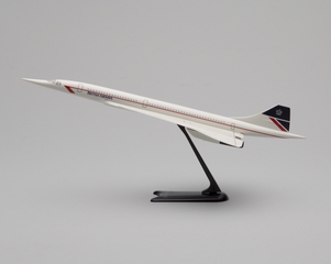 Image: model airplane: British Airways, Concorde
