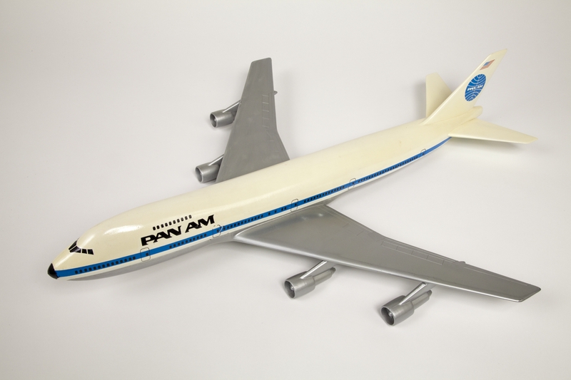 Image: model airplane: Pan American World Airways, Boeing 747-200
