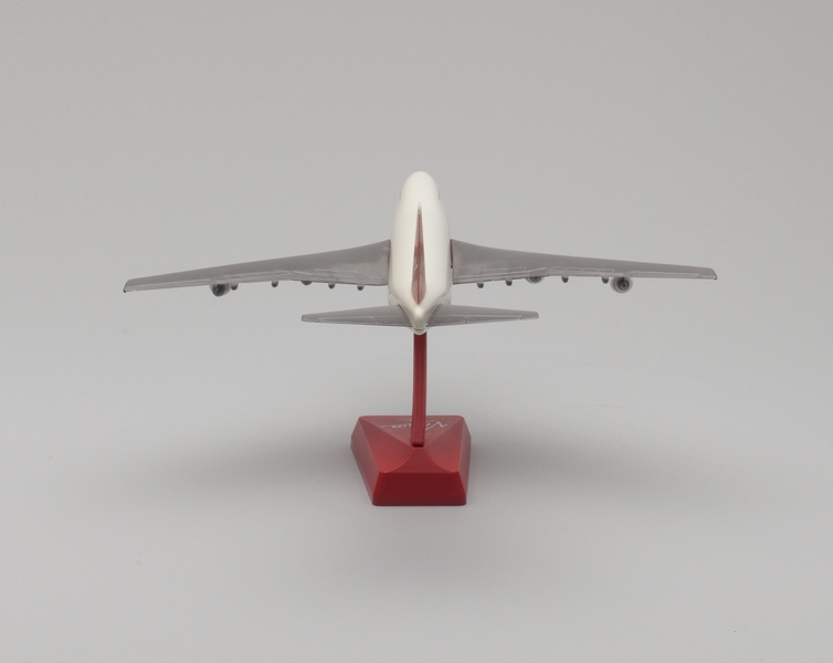 Image: model airplane: Virgin Atlantic, Boeing 747