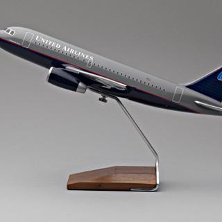 Image #1: model airplane: United Airlines, Airbus A319