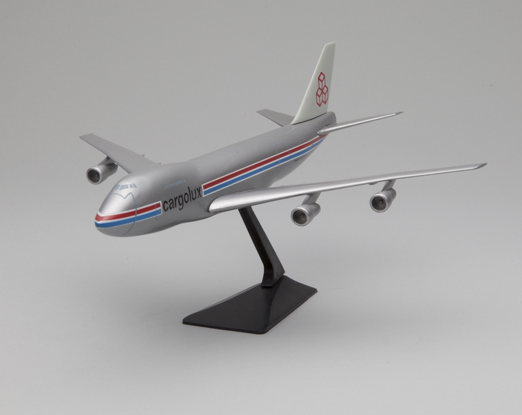 Image: model airplane: Cargolux Airlines, Boeing 747-200F