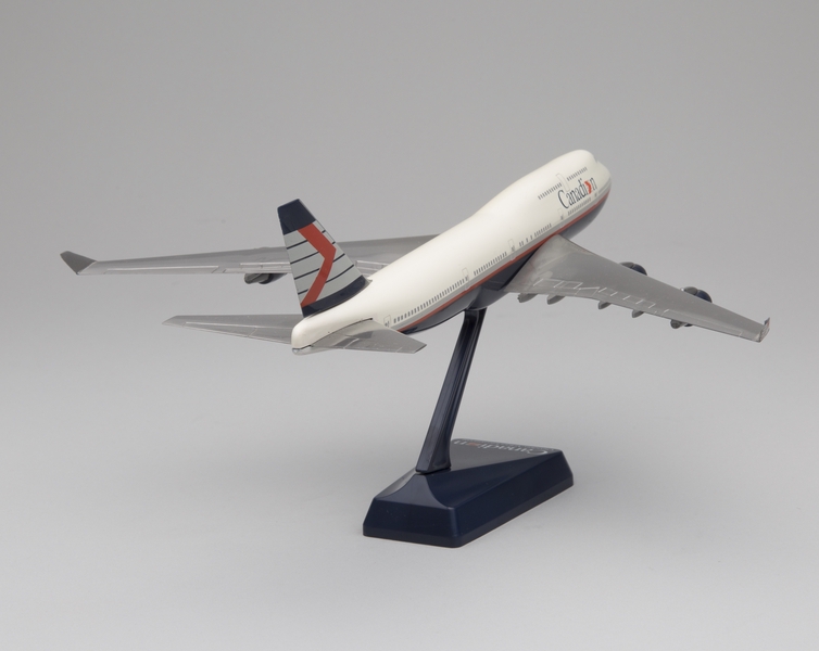 Image: model airplane: Canadian Airlines International, Boeing 747-400