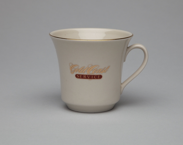 Coffee cup: Alaska Airlines