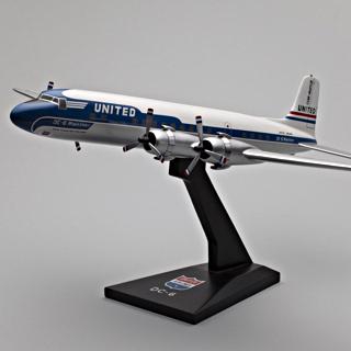 Image #2: model airplane: United Air Lines, Douglas DC-6