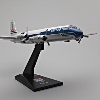 Image #4: model airplane: United Air Lines, Douglas DC-6