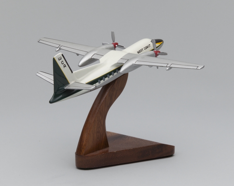 Image: model airplane: West Coast Airlines, Fairchild F-27