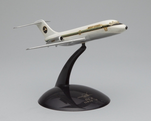 Image: model airplane: West Coast Airlines, Douglas DC-9-10