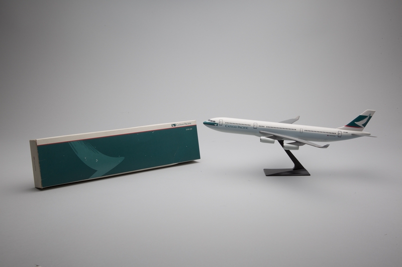 Image: model airplane: Cathay Pacific Airways, Airbus A340-200