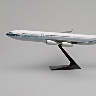 Image #1: model airplane: Cathay Pacific Airways, Airbus A340-300