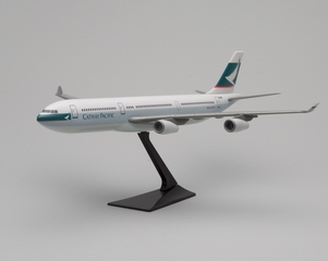 Image: model airplane: Cathay Pacific Airways, Airbus A340-300