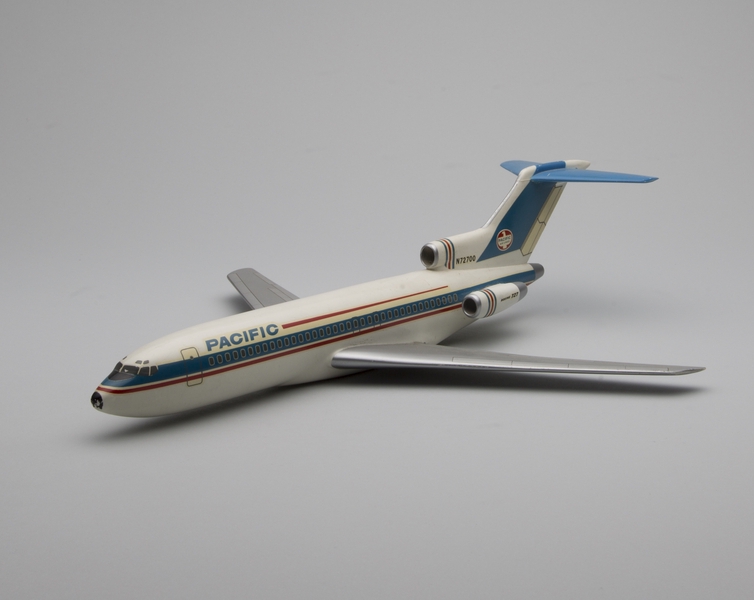 Image: model airplane: Pacific Air Lines, Boeing 727