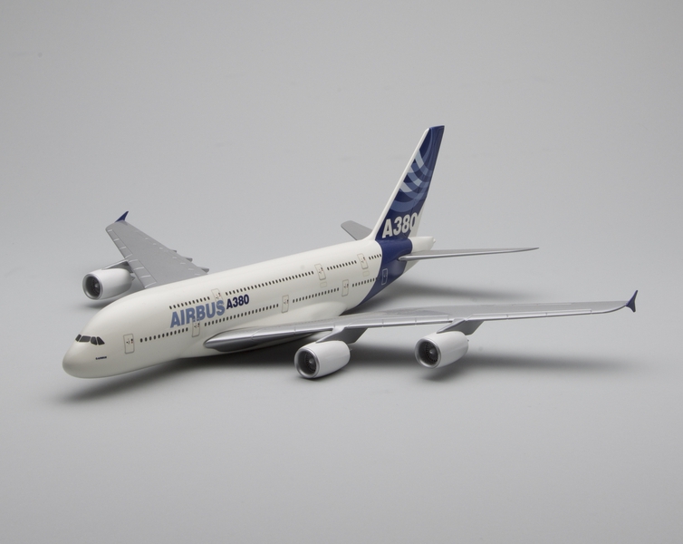 Image: model airplane: Airbus A380