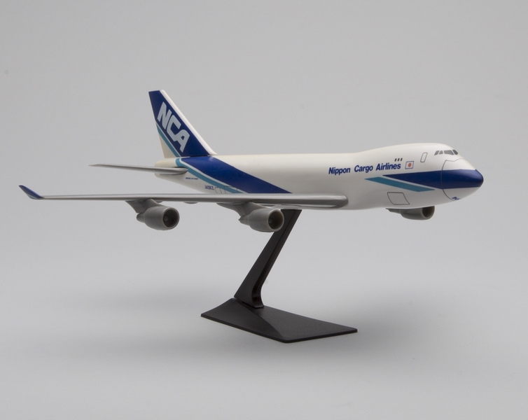 Image: model airplane: Nippon Cargo Airlines, Boeing 747