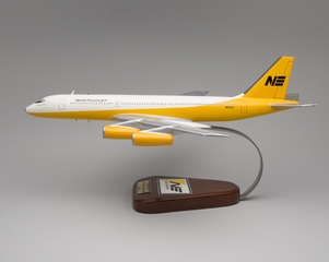 Image: model airplane: Northeast Airlines, Convair 990A