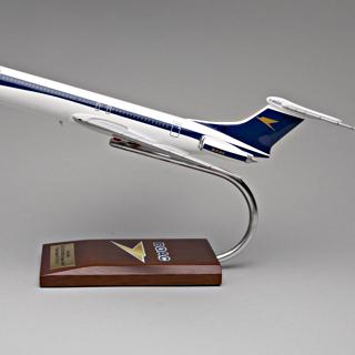 Objects | model airplane: British Overseas Airways Corporation