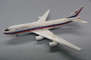Image: miniature model airplane: China Airlines, Boeing 747