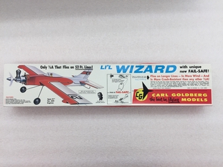 Image: model airplane kit: Carl Goldberg Models, Li'l Wizard