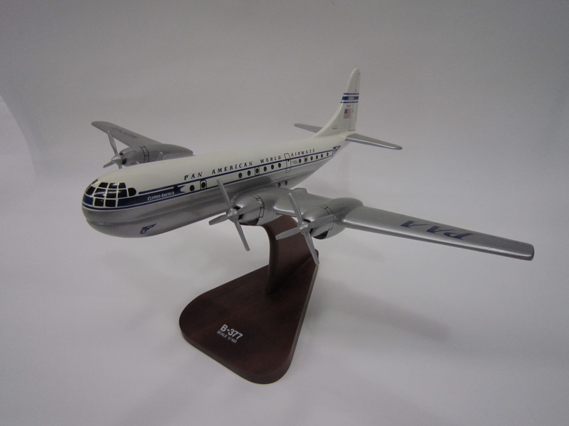 Image: model airplane: Pan American World Airways, Boeing 377 Stratocruiser