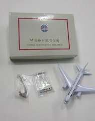 Image: miniature model airplane: China Northwest Airlines, Airbus A320