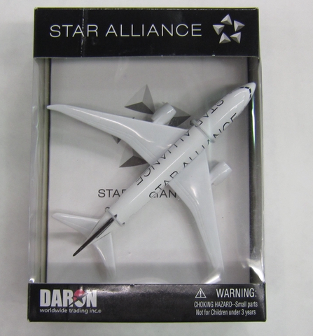 Miniature model airplane: Star Alliance