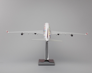 Image: model airplane: SWISS, Airbus A340-313