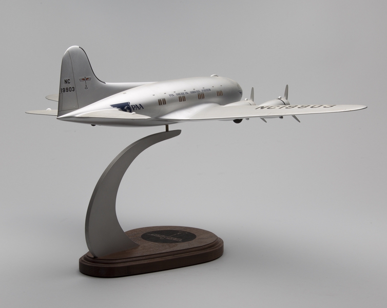 Image: model airplane: Pan American Airways, Boeing 307 Stratoliner Clipper Flying Cloud