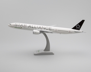 Image: model airplane: EVA Air, Boeing 777-300ER, Star Alliance