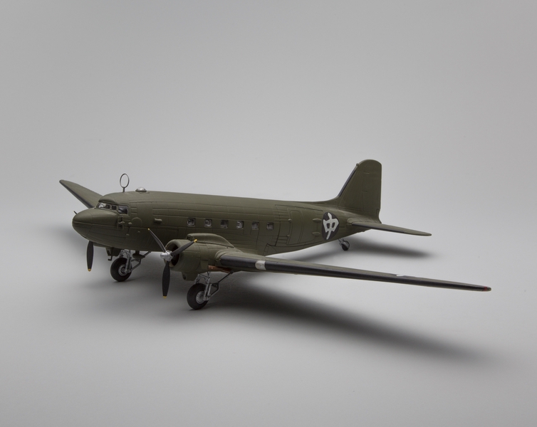 Image: model airplane: CNAC (China National Aviation Corporation), Douglas C-47 Skytrain