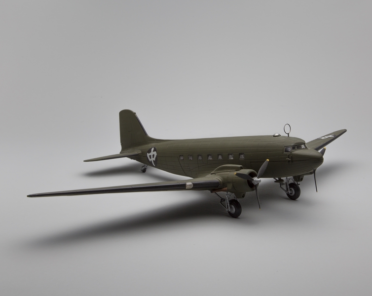 Image: model airplane: CNAC (China National Aviation Corporation), Douglas C-47 Skytrain