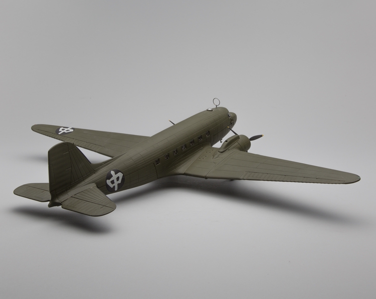Image: model airplane: CNAC (China National Aviation Corporation), Douglas C-47 Skytrain
