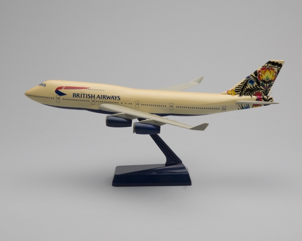 Model airplane: British Airways, Boeing 747-400