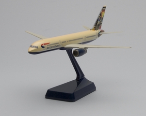 Image: model airplane: British Airways, Boeing 757