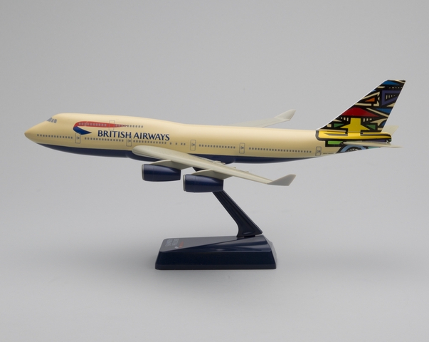 Model airplane: British Airways, Boeing 747
