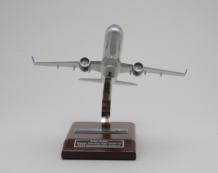 Image: model airplane: Midwest Airlines, Embraer 190