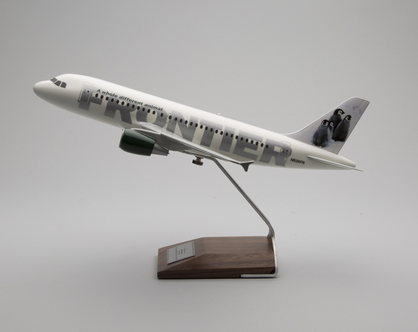 Model airplane: Frontier Airlines, Airbus A319