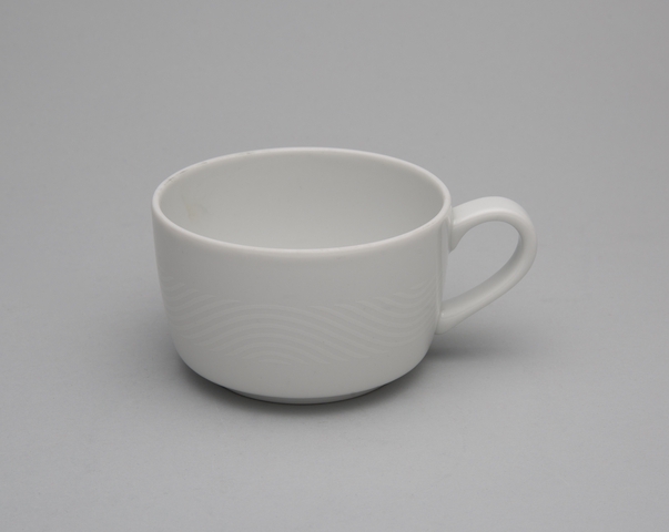 Coffee cup: Pan American World Airways, “White Wave” pattern