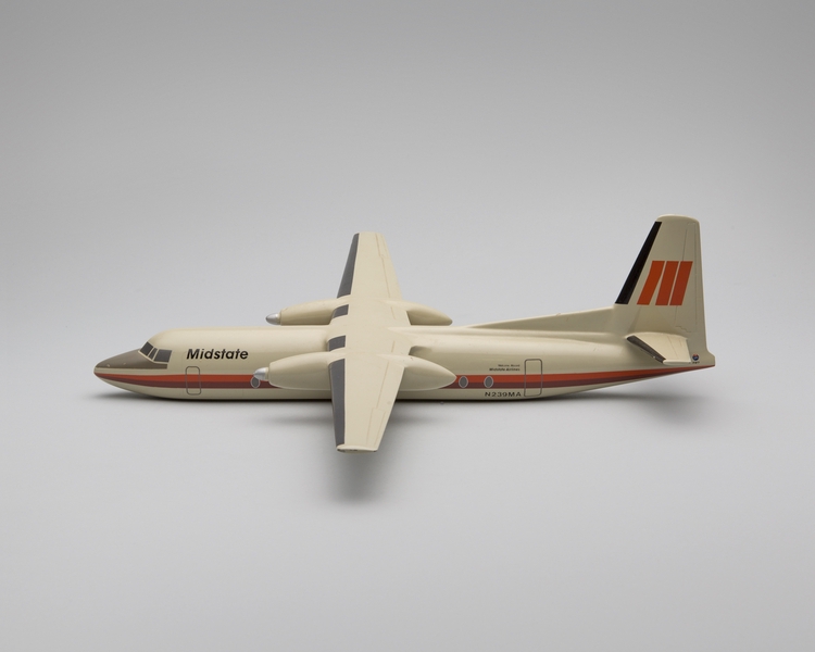 Image: model airplane: Midstate Airlines, Fairchild F-27
