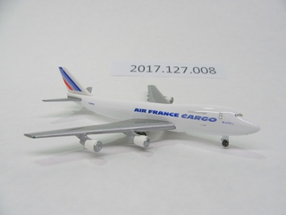 Image: miniature model airplane: Air France Cargo, Boeing 747-200F