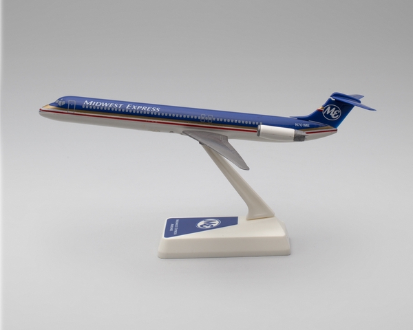 Model airplane: Midwest Express Airlines