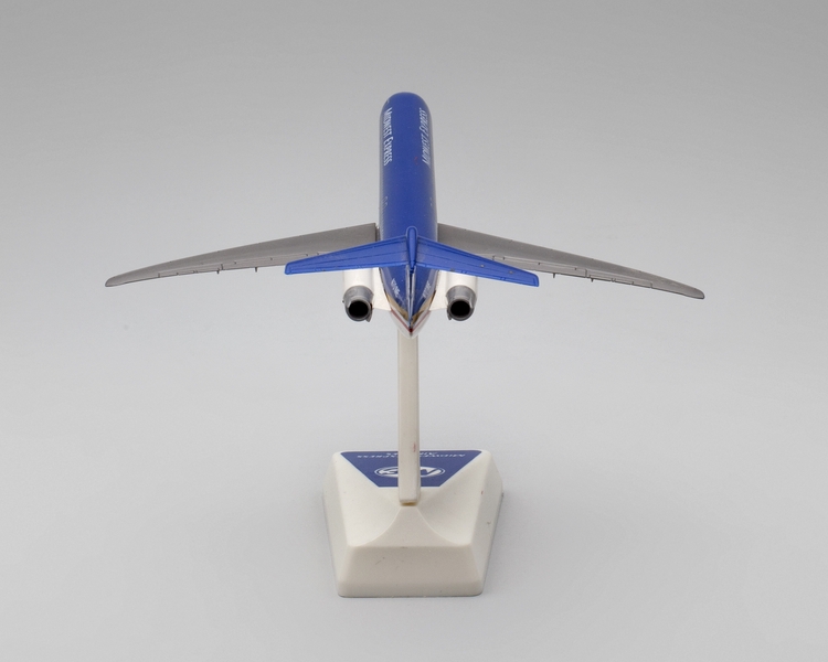 Image: model airplane: Midwest Express Airlines