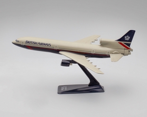 Image: model airplane: British Airways, Lockheed L-1011 TriStar